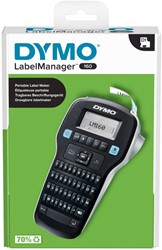 Labelprinter Dymo LabelManager 160 draagbaar azerty 12mm zwart
