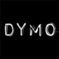 Labeltape Dymo glossy prof 9mmx3m wit op zwart-5