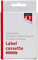 Labeltape Quantore TZE-211 6mm x 8m wit/zwart-1