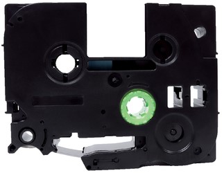 Labeltape Quantore TZe-211 6mmx8m zwart op wit-2