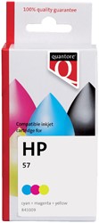 Inktcartridge Quantore alternatief tbv HP C6657A 57 kleur