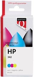Inktcartridge Quantore  alternatief tbv HP C9361EE 342 kleur