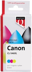Inktcartridge Quantore alternatief tbv Canon CL-546XL kleur