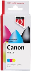 Inktcartridge Quantore alternatief tbv Canon CL-511 kleur