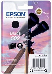 Inktcartridge Epson 502 T02V1 zwart