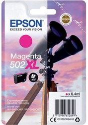 Inktcartridge Epson 502XL T02W3 rood HC