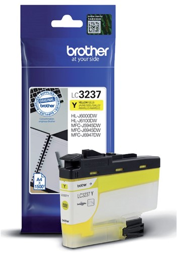 Inktcartridge Brother LC-3237Y geel