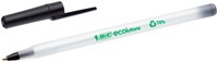 Balpen Bic ecolutions round stic medium zwart-3