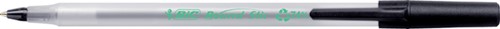 Balpen Bic ecolutions round stic medium zwart