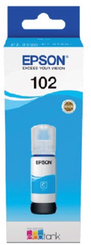 Navulinkt Epson 102 T03R2 blauw