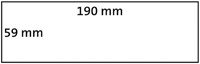 Etiket Dymo LabelWriter industrieel 59x190mm 1 rol á 170 stuks wit-2