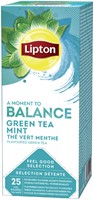 Thee Lipton Balance green tea mint 25x1.5gr