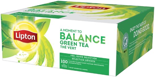 Thee Lipton Balance green tea 100x1.5gr