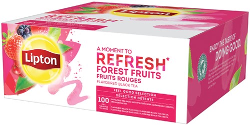 Thee Lipton Refresh forest fruits 100x1.5gr