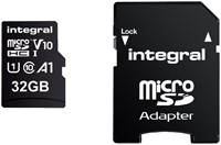 Geheugenkaart Integral microSDHC V10 32GB-2