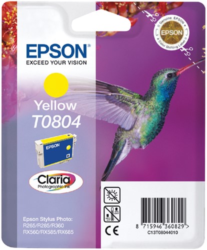 Inktcartridge Epson T0801 zwart-3