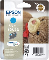 Inktcartridge Epson T0612 blauw