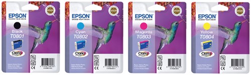 Inktcartridge Epson T0801 zwart-2