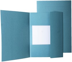 Dossiermap Quantore folio 250gr blauw