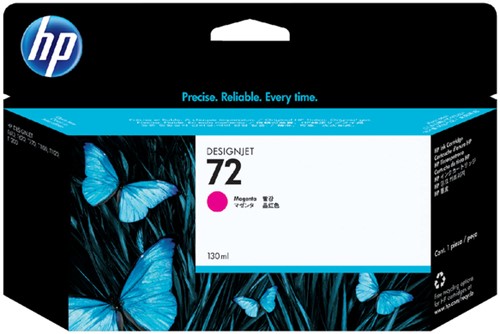 Inktcartridge HP C9372A 72 rood