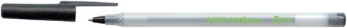 Balpen Bic ecolutions round stic medium zwart-1