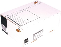 Postpakketbox 4 CleverPack 305x215x110mm wit pak à 25 stuks