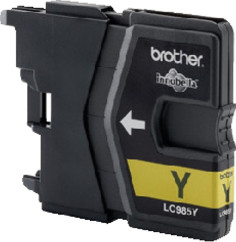 Inktcartridge Brother LC-985Y geel-2