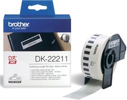 Etiket Brother DK-22211 29mm 15-meter witte film