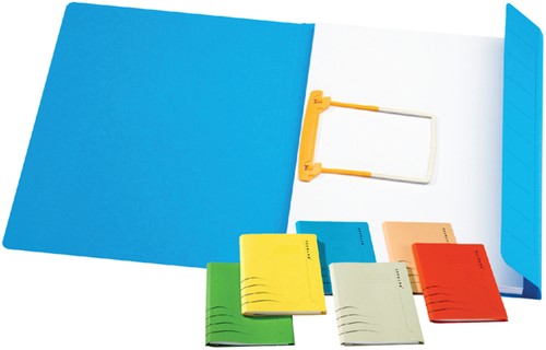 Clipmap Secolor A4 100% gerecycled karton 250gr grijs verpakt per 10 stuks-2