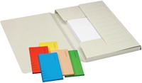 Dossiermap Djois Secolor Mammoet folio 3 kleppen 250gr recycled chamois 10 stuks-3