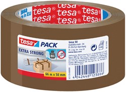 Verpakkingstape tesapack® Extra Strong 66mx50mm PVC bruin