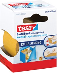 Dubbelzijdige knutseltape tesa® 2,75mx38mm transparant