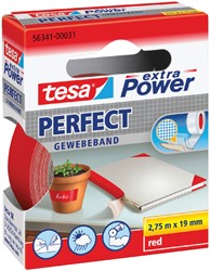 Textieltape tesa® extra Power Perfect 2.75mx19mm rood