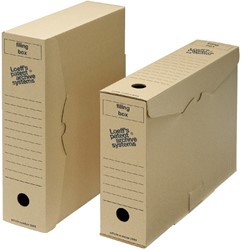 Archiefdoos Loeff's Filing Box 3003 folio 345x250x80mm karton