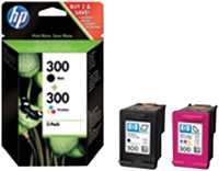 Inktcartridge HP CN637EE 300 zwart + kleur-2