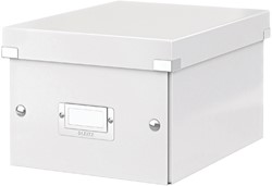 Opbergbox Leitz WOW Click & Store 220x160x82mm wit