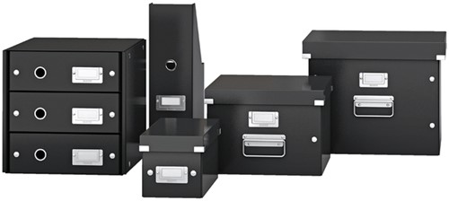 Tijdschriftencassette Leitz WOW click & store gerecycled karton wit-3