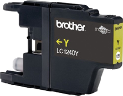 Inktcartridge Brother LC-1240Y geel-2