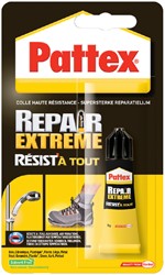 Alleslijm Pattex Repair Extreme tube 8gram op blister