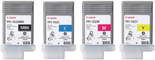 Inktcartridge Canon PFI-102 blauw-2