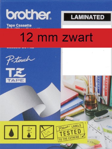 Labeltape Brother P-touch TZE-431 12mm zwart op rood-3