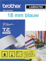 Labeltape Brother P-touch TZE-243 18mm blauw op wit-2