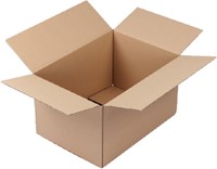 Amerikaanse vouwdoos CleverPack 305x220x250mm B-golf bruin 10 stuks