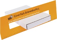 Brievenbusbox CleverPack A4 350x230x26mm karton wit pak à 5 stuks-3