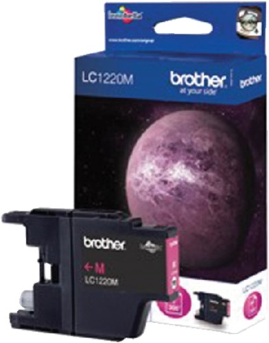 Inktcartridge Brother LC-1220M rood