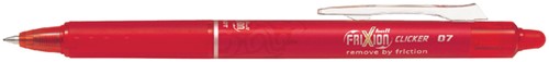 Rollerpen PILOT friXion clicker medium rood