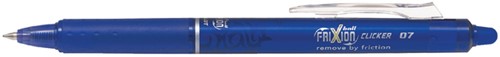 Rollerpen PILOT friXion clicker medium blauw