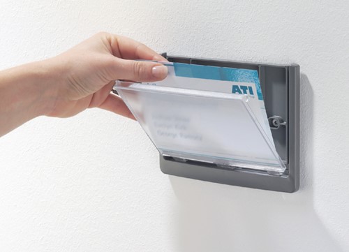 Deurbordje Durable Click sign 149x105,5mm grafiet-2