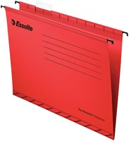 Hangmap Esselte Classic folio V-bodem 382x240mm rood-3