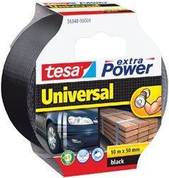 Plakband Tesa 50mmx10m extra Power zwart